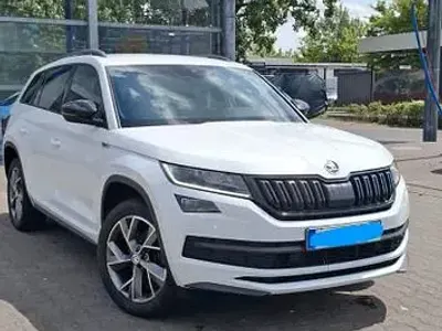 Gebraucht Skoda Kodiaq SportLine 150 PS (110 kW) 2020 Weiß SUV