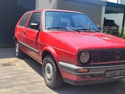 Używany VW Golf II 54 KM (39 kW) 1990 Czerwony Hatchback