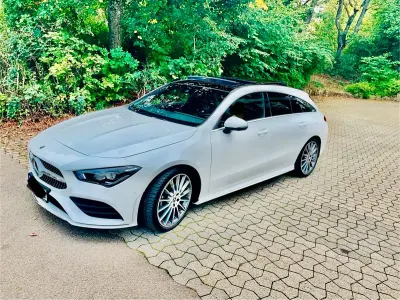Gebraucht Mercedes CLA200 Shooting Brake 150 PS (110 kW) 2021 Weiß Kombi
