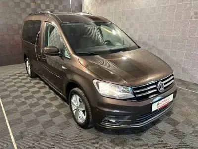 Brugt VW Caddy Maxi Comfortline 150 HK (110 kW) 2018 Brun MPV