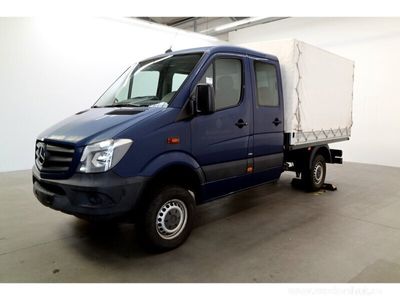 gebraucht Mercedes Sprinter 316CDI DOKA 4X4 Pritsche Plane Klima Radio in Nagold | Wackenhutbus