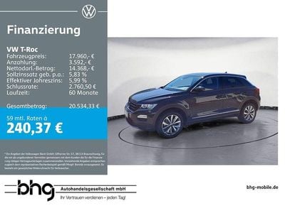 Second-hand VW T-Roc Style 110 CP (80 kW) 2021 SUV