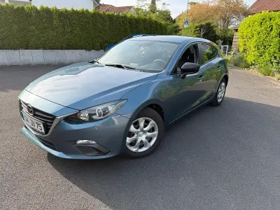 Gebraucht Mazda 3 Active 101 PS (74 kW) 2015 Blau Limousine