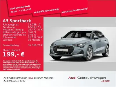 Używany Audi A3 Advanced Plus 150 KM (110 kW) 2025 Szary Sedan/Limuzyna