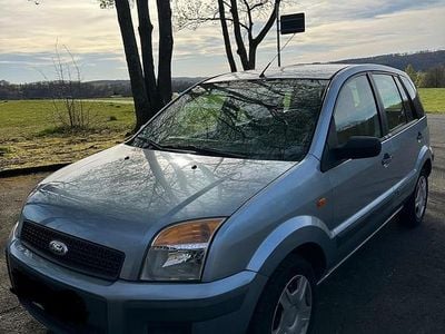 Gebraucht Ford Fusion 100 PS (73 kW) 2008 Blau Kleinwagen