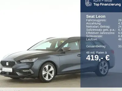 Occasion Seat Leon ST FR 150 ch (110 kW) 2025 Gris Break