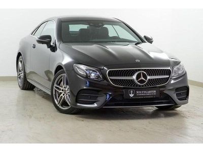 Obsidianschwarz lack (metallic) Gebraucht 2018 Mercedes E450 AMG Coupé | 41.400 € (Teuer)