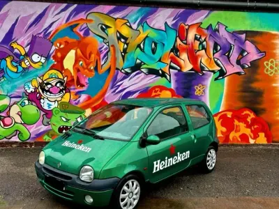 Gebraucht Renault Twingo 58 PS (42 kW) 2002 Grün Kleinwagen