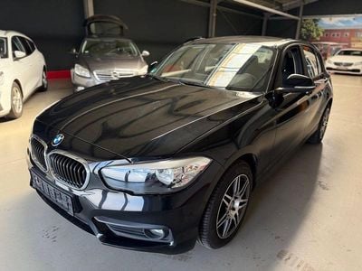 Usata BMW 116 Advantage 109 CV (80 kW) 2015 Nero Utilitaria