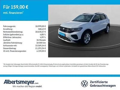 Usata VW T-Cross Goal 95 CV (69 kW) 2025 Bianco SUV