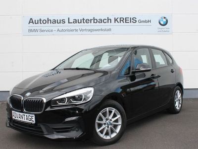 Gebraucht BMW 218 Advantage 140 PS (102 kW) 2019 Schwarz Van / Kleinbus