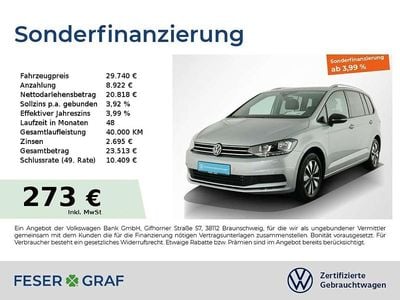 Oyster silver metallic Gebraucht 2025 VW Touran Comfortline Van / Kleinbus | 29.740 € (Guter Preis)