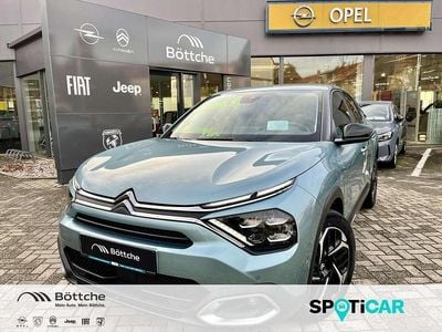 Gebraucht Citroën C4 PureTech 131 PS (96 kW) 2023 Lackierung olbia blau/typ aussenverkleidung metalliclackierung SUV