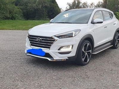 Gebraucht Hyundai Tucson Premium 185 PS (136 kW) 2019 Weiß SUV