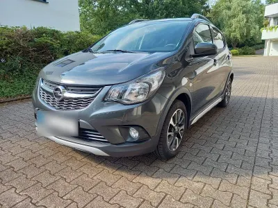 Gebraucht Opel Karl Rocks 73 PS (53 kW) 2019 Schwarz Kleinwagen