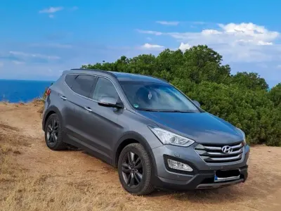 Gebraucht Hyundai Santa Fe Premium 197 PS (144 kW) 2016 Grau SUV