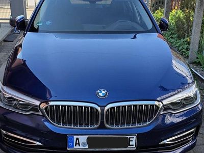 Second-hand BMW 530e Sport Line 252 CP (185 kW) 2020 Albastru Berlinǎ