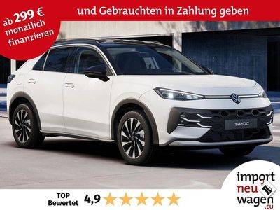 Neu VW T-Roc Life 150 PS (110 kW) 2025 Weiß SUV
