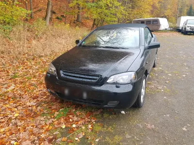 Gebraucht Opel Astra 2001 Schwarz Cabrio