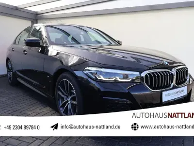 Gebraucht BMW 530 M Sport 252 PS (185 kW) 2021 Black sapphire metallic Limousine