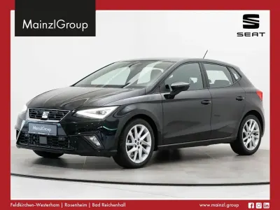 Gebraucht Seat Ibiza FR 110 PS (80 kW) 2023 Midnight schwarz metallic Kleinwagen