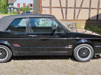Gebraucht VW Golf Cabriolet Sportline 98 PS (72 kW) 1991 Schwarz Cabrio