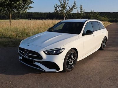 Gebraucht Mercedes C200 AMG 204 PS (150 kW) 2022 Weiß Kombi