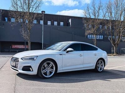 Gebraucht Audi A5 Sportback S-Line 190 PS (139 kW) 2017 Weiß Kleinwagen