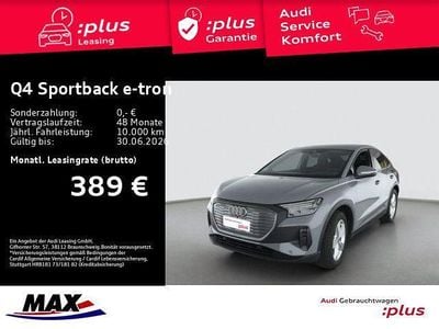 Gebraucht Audi Q4 Sportback e-tron Ambiente 150 kW (204 PS) 2025 Kieselgrau SUV