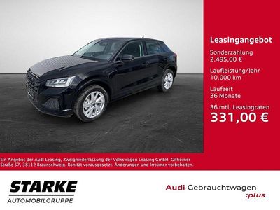 Gebraucht Audi Q2 Advanced 150 PS (110 kW) 2022 Schwarz (brillantschwarz) SUV