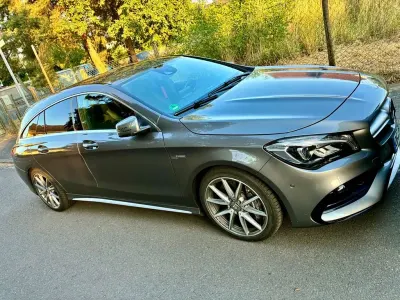 Gebraucht Mercedes CLA45 AMG Shooting Brake AMG 381 PS (280 kW) 2016 Grau Kombi