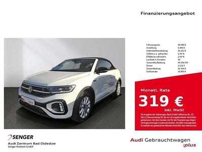 Gebraucht VW T-Roc R-line 150 PS (110 kW) 2025 Weiß SUV