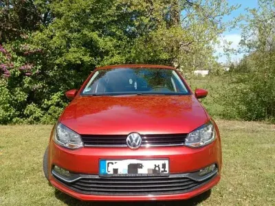 Brugt VW Polo 90 HK (66 kW) 2016 Rød Sedan