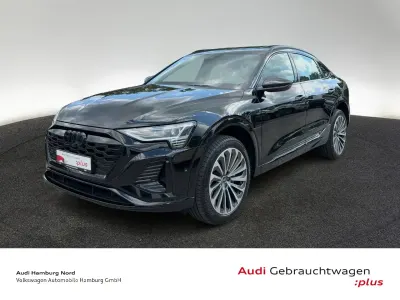 Gebraucht Audi Q8 Sportback e-tron S-Line 300 kW (408 PS) 2024 Mythosschwarz metallic SUV