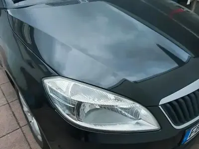 Gebraucht Skoda Fabia 90 PS (66 kW) 2012 Schwarz Kleinwagen