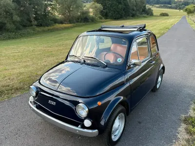 Gebraucht Fiat 500 18 PS (13 kW) 1975 Blau Kleinwagen