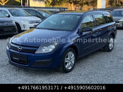 Gebraucht Opel Astra 90 PS (66 kW) 2004 Blau Kombi