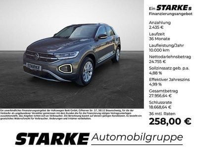 Brugt VW T-Roc Style 150 HK (110 kW) 2025 Grå SUV