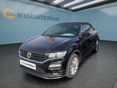 Gebraucht VW T-Roc Cabriolet 150 PS (110 kW) 2020 Schwarz Cabrio