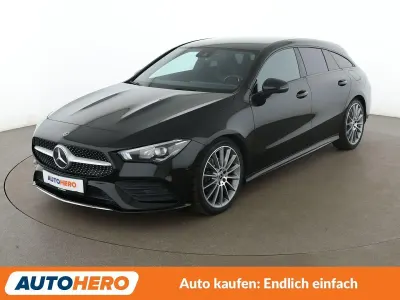 Gebraucht Mercedes CLA180 AMG line 136 PS (100 kW) 2019 Schwarz Coupé
