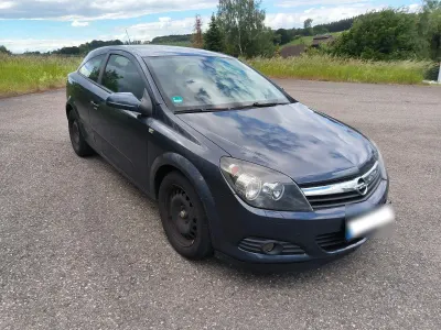 Gebraucht Opel Astra GTC 105 PS (77 kW) 2007 Blau Limousine