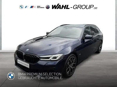 Occasion BMW 540 M Sport 333 PK (244 kW) 2023 Blauw Stationwagen