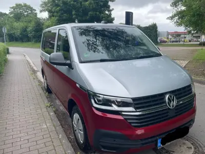 Second-hand VW T6.1 150 CP (110 kW) 2021 Roșu Van