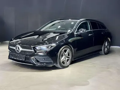 Gebraucht Mercedes CLA200 AMG 163 PS (119 kW) 2023 Kosmosschwarz  metalliclack Coupé