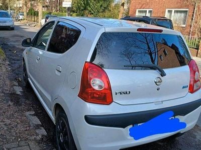 Gebraucht Nissan Pixo Acenta 68 PS (50 kW) 2010 Weiß Kleinwagen