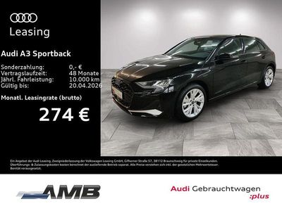 Gebraucht Audi A3 Advanced Plus 116 PS (85 kW) 2025 0e mythosschwarz metallic Limousine