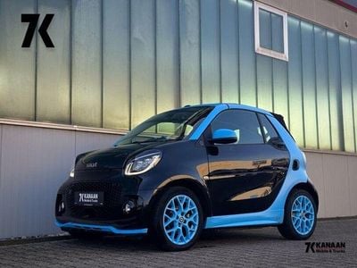 Schwarz Gebraucht 2021 Smart ForTwo Electric Drive Brabus Cabrio | 18.990 € (Teuer)