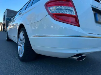 Brugt Mercedes C250 204 HK (150 kW) 2011 Hvid Stationcar