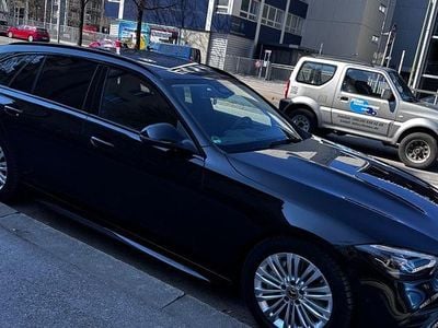 Gebraucht Mercedes C180 AMG line 170 PS (125 kW) 2023 Schwarz Kombi