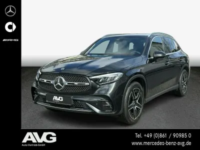 Gebraucht Mercedes GLC220 AMG 197 PS (144 kW) 2023 Lack obsidianschwarz SUV
